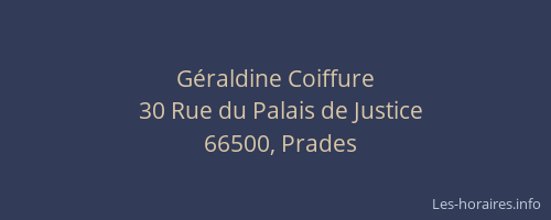 Géraldine Coiffure