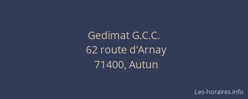 Gedimat G.C.C.