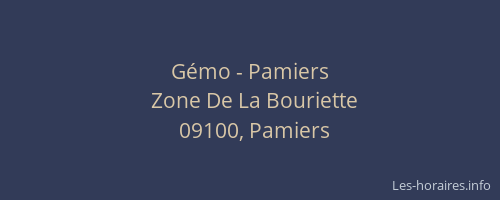 Gémo - Pamiers