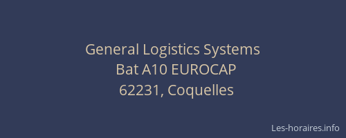 General Logistics Systems