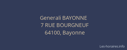 Generali BAYONNE