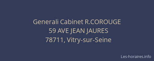 Generali Cabinet R.COROUGE