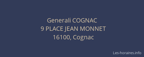 Generali COGNAC