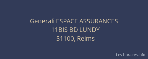 Generali ESPACE ASSURANCES