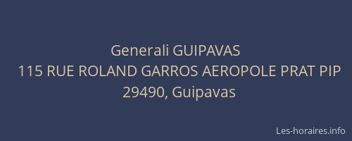 Generali GUIPAVAS