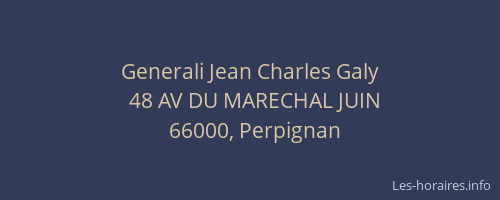 Generali Jean Charles Galy