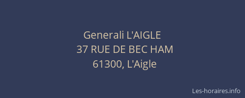 Generali L'AIGLE