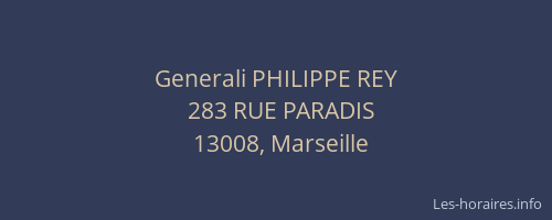Generali PHILIPPE REY