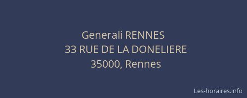 Generali RENNES