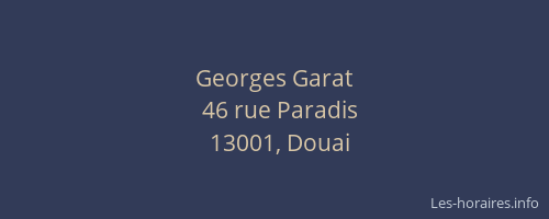 Georges Garat