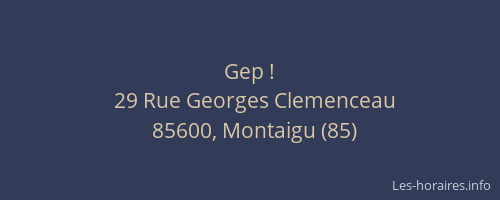 Gep !