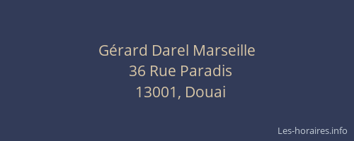 Gérard Darel Marseille