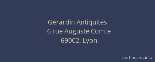 Gérardin Antiquités