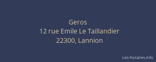 Geros