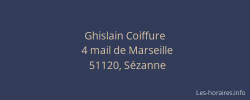 Ghislain Coiffure