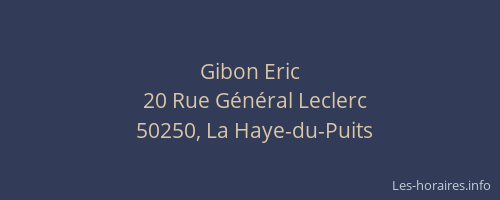 Gibon Eric