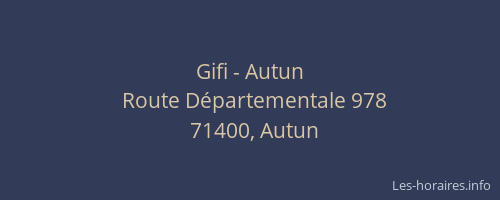 Gifi - Autun