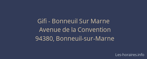 Gifi - Bonneuil Sur Marne
