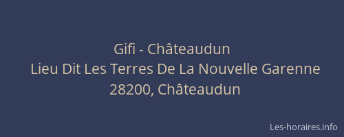 Gifi - Châteaudun