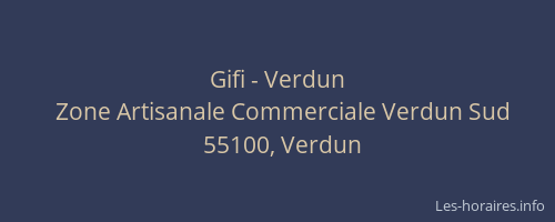 Gifi - Verdun