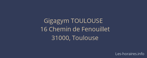 Gigagym TOULOUSE