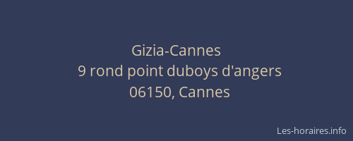 Gizia-Cannes