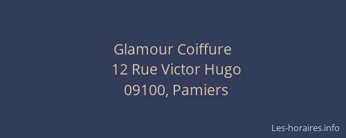 Glamour Coiffure