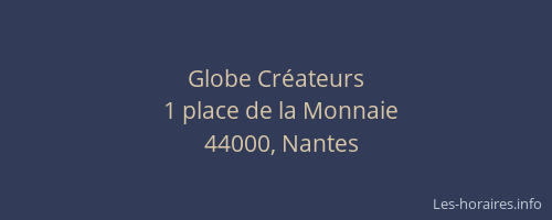 Globe Créateurs