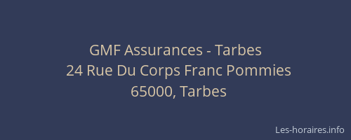 GMF Assurances - Tarbes