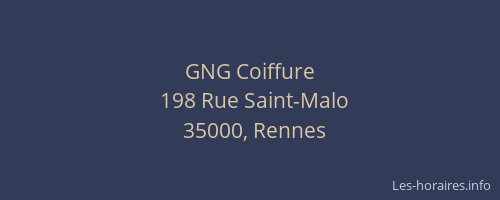 GNG Coiffure