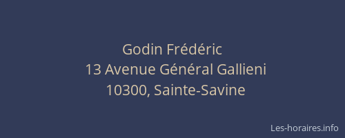 Godin Frédéric