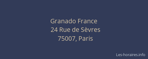 Granado France