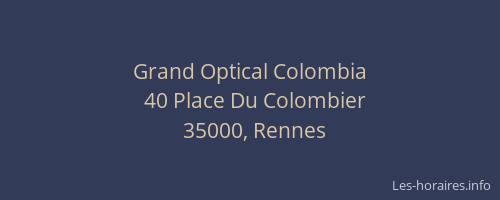 Grand Optical Colombia