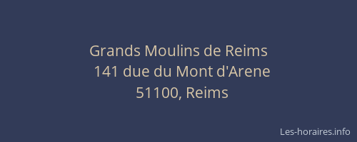 Grands Moulins de Reims