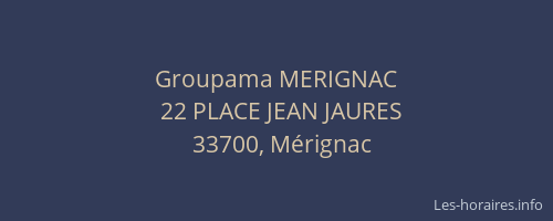 Groupama MERIGNAC