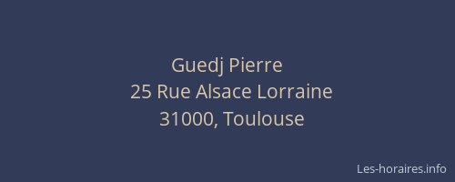 Guedj Pierre