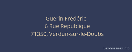 Guerin Frédéric