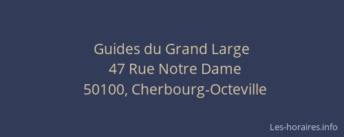 Guides du Grand Large