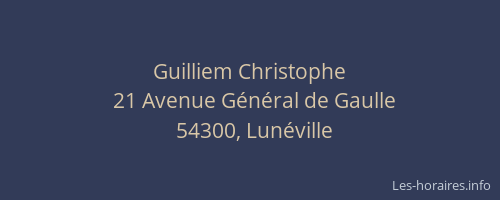 Guilliem Christophe