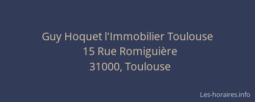 Guy Hoquet l'Immobilier Toulouse