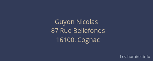 Guyon Nicolas