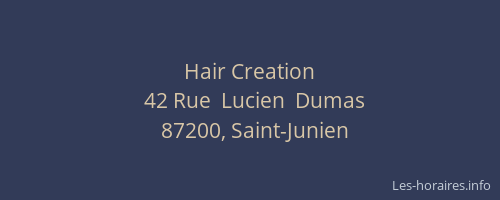 Hair Creation