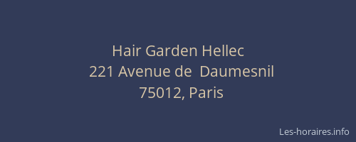 Hair Garden Hellec