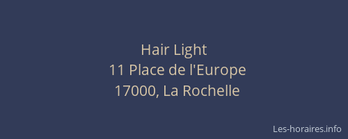 Hair Light