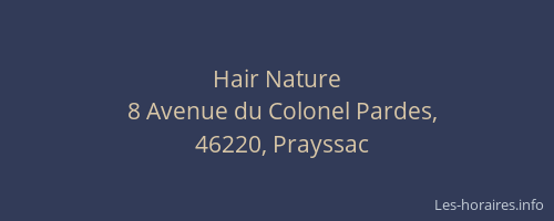 Hair Nature