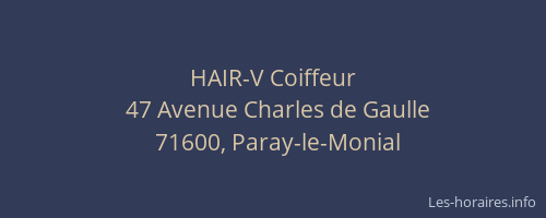 HAIR-V Coiffeur