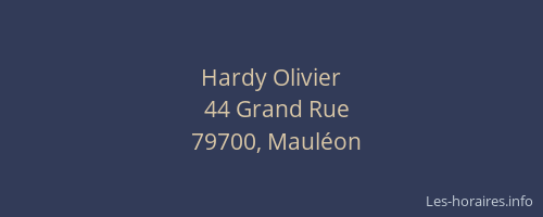 Hardy Olivier