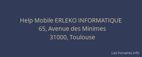 Help Mobile ERLEKO INFORMATIQUE