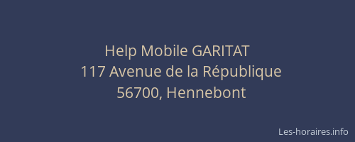 Help Mobile GARITAT