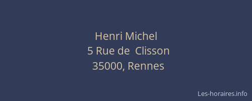 Henri Michel